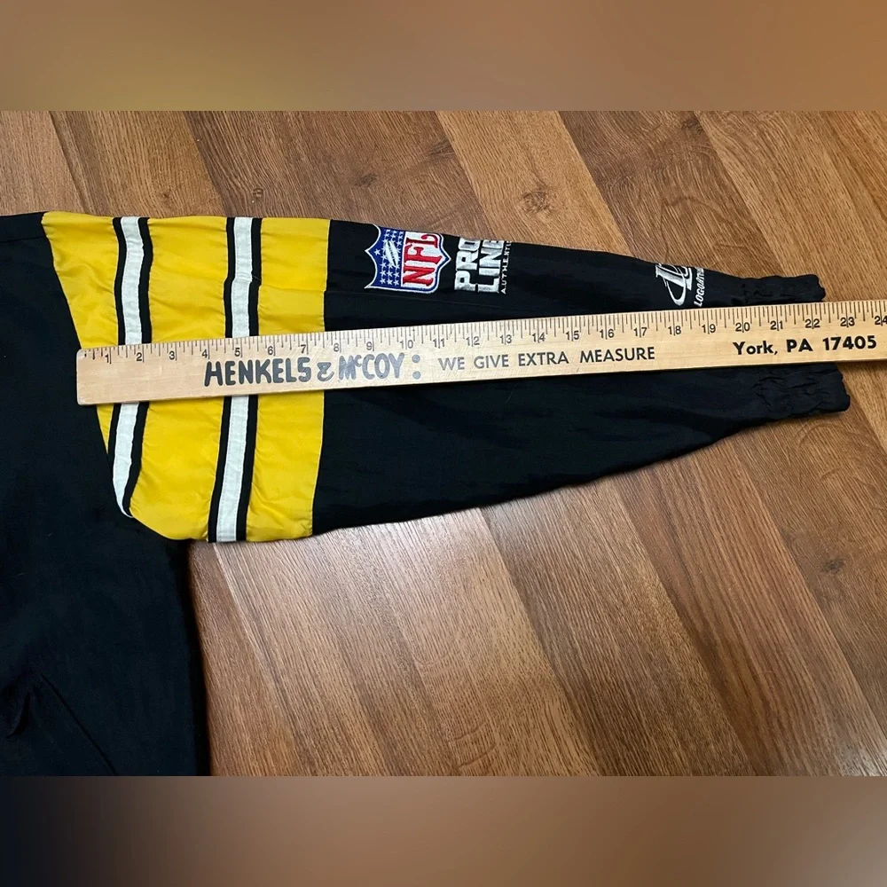 1990s Vintage  Pro Line Mens NFL Pittsburgh Steelers Jacket Large